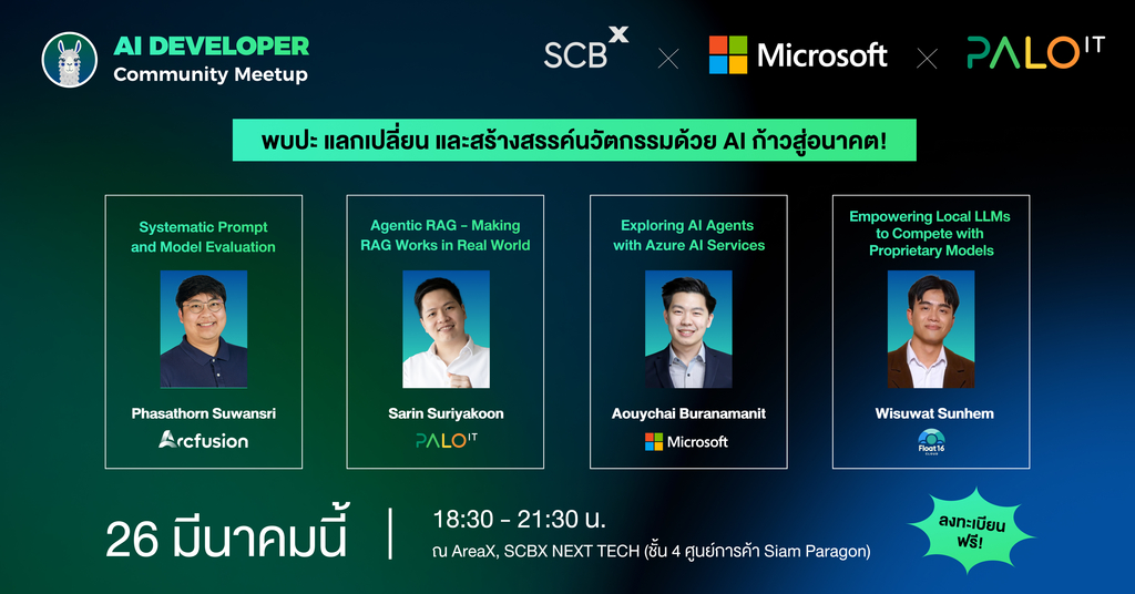 AI Developer Community Meetup | Eventpop