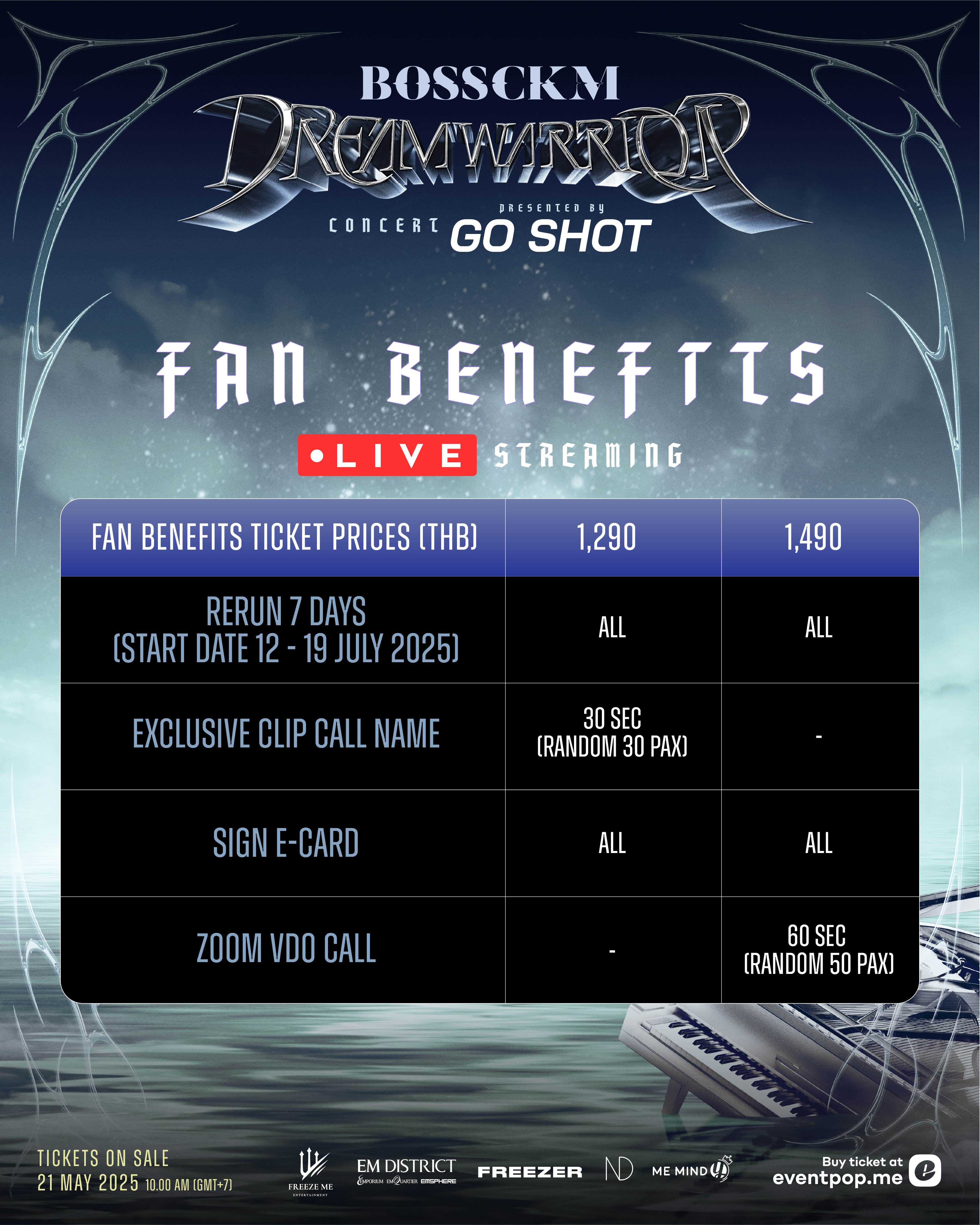 BOSSCKM DREAM WARRIOR CONCERT | Eventpop