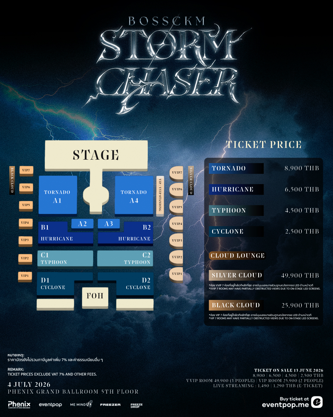 BOSSCKM 'STORM CHASER' CONCERT | Eventpop