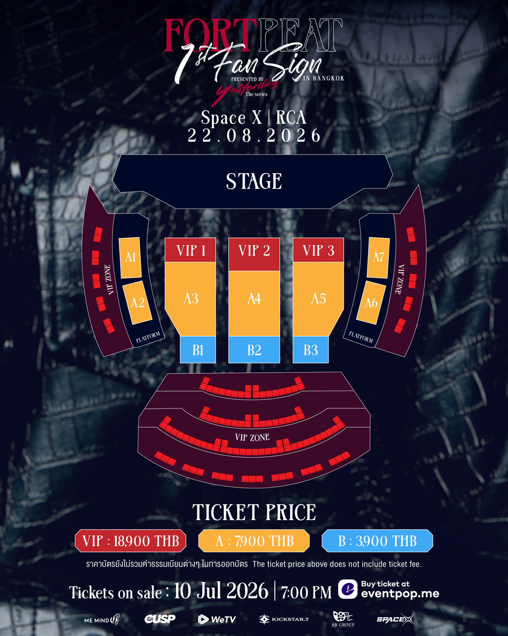 FortPeat 1st Fansign in BKK Presented by Yesterday The Series