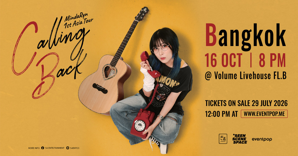 MindaRyn di panggung tur Asia "Calling Back"