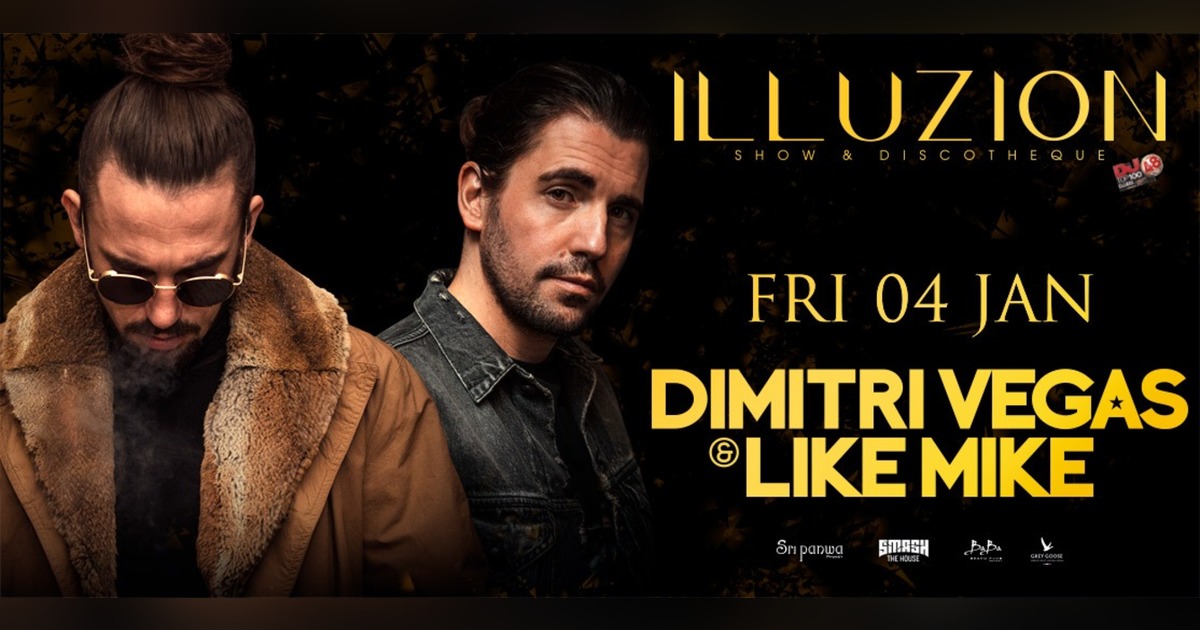 Dimitri vegas & Like mike at Illuzion Phuket 04.01.19 | Eventpop