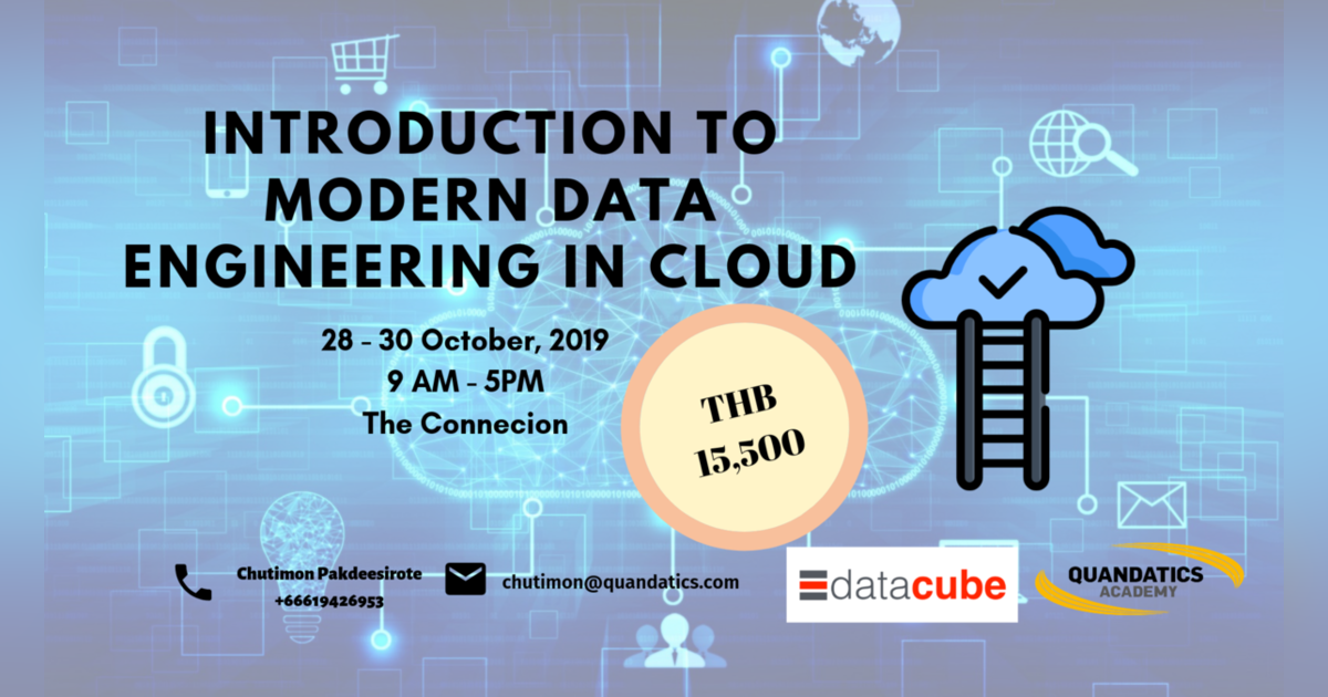 Introduction to Modern Data Engineering in Cloud | Eventpop | Eventpop