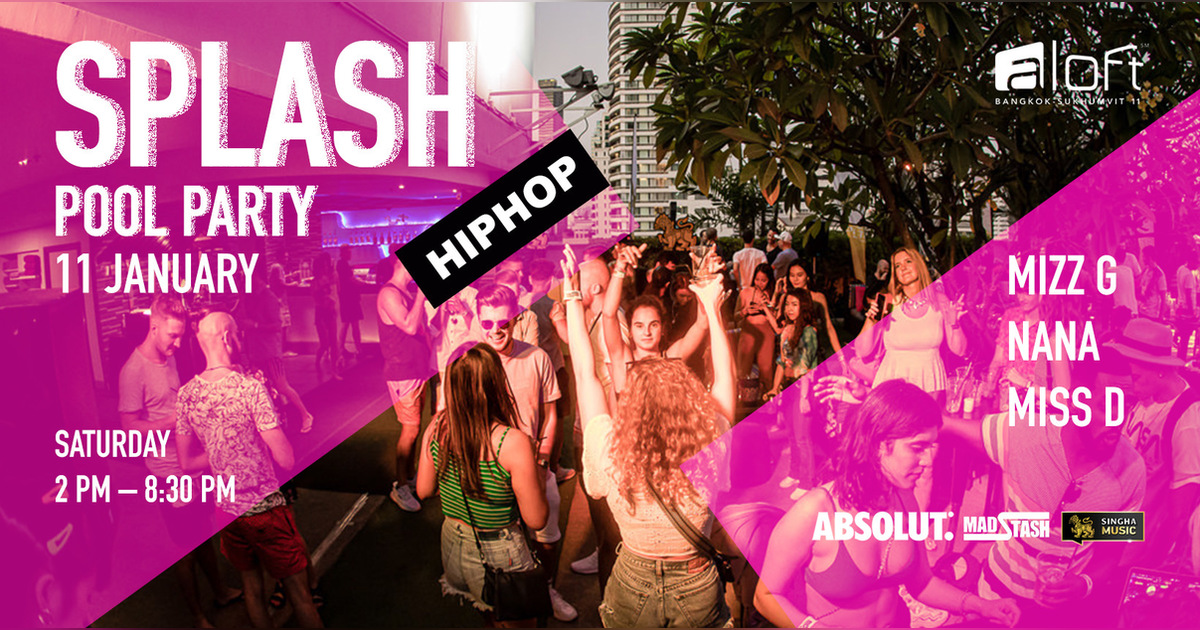 Splash Pool Party 11 January 2020 Eventpop Eventpop