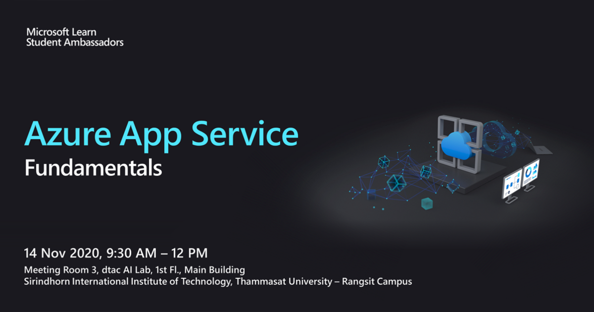 Azure App Service Fundamentals (Thammasat University) | Eventpop