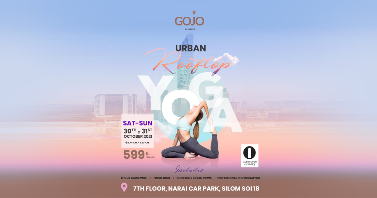 GOJO Presents Urban Rooftop Yoga | Eventpop