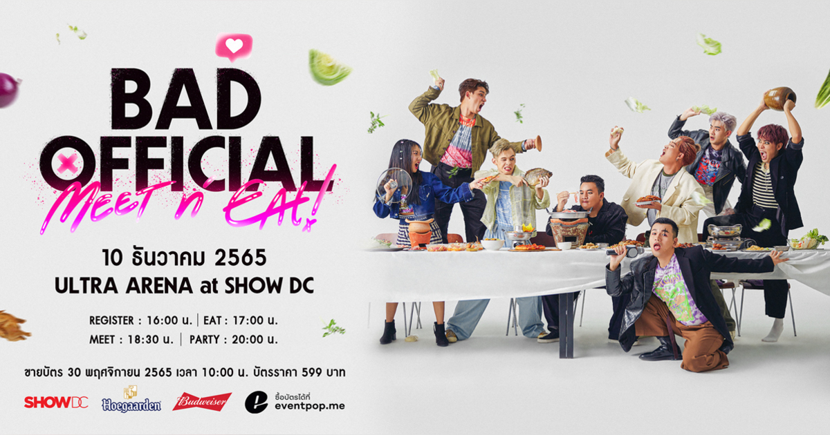 BADOFFICIAL MEET AND EAT Eventpop Eventpop