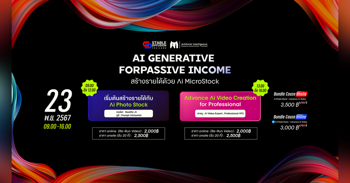 Passive Events AI Creative for Passive Income Workshop | Eventpop