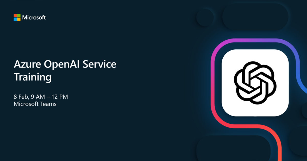 Azure OpenAI Service Training | Eventpop