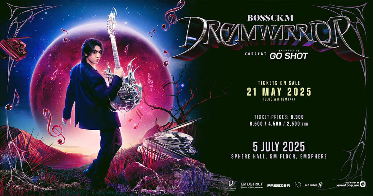 Boss CKM Dream Warrior Concert 直筆サインポスター BOSSCKM DREAM WARRIOR CONCERT | Eventpop