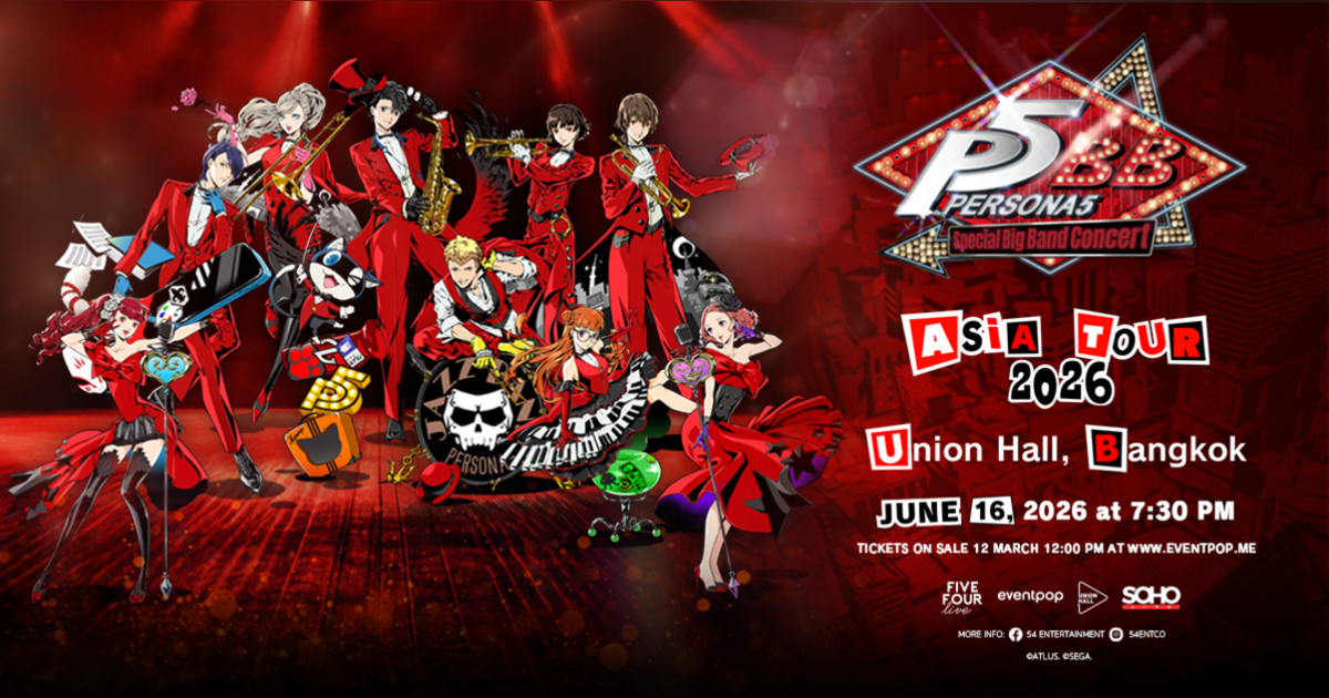 PERSONA 5 Special Big Band Concert Asia Tour 2026