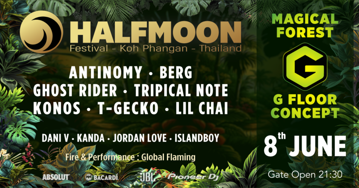 Halfmoon Festival: 8th June 2026 (Magic Forest 2 Stages)