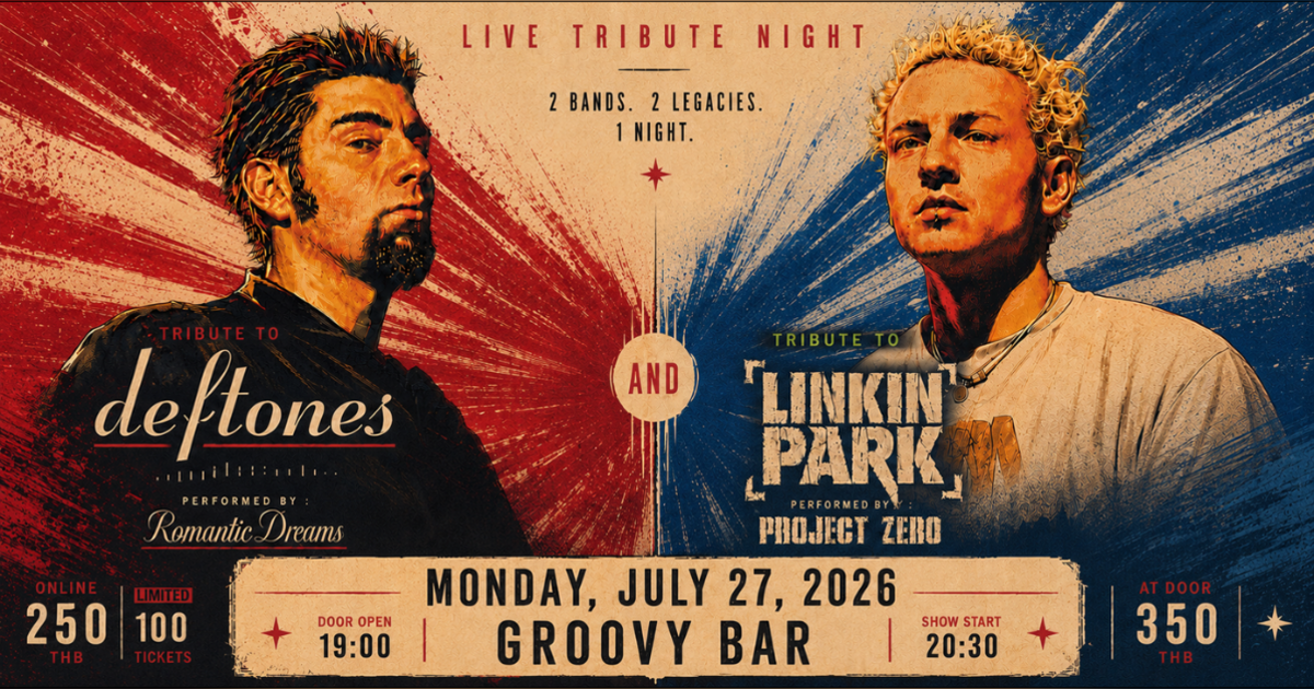 Deftones And Linkin Park | Live Tribute Night at GROOVY BAR