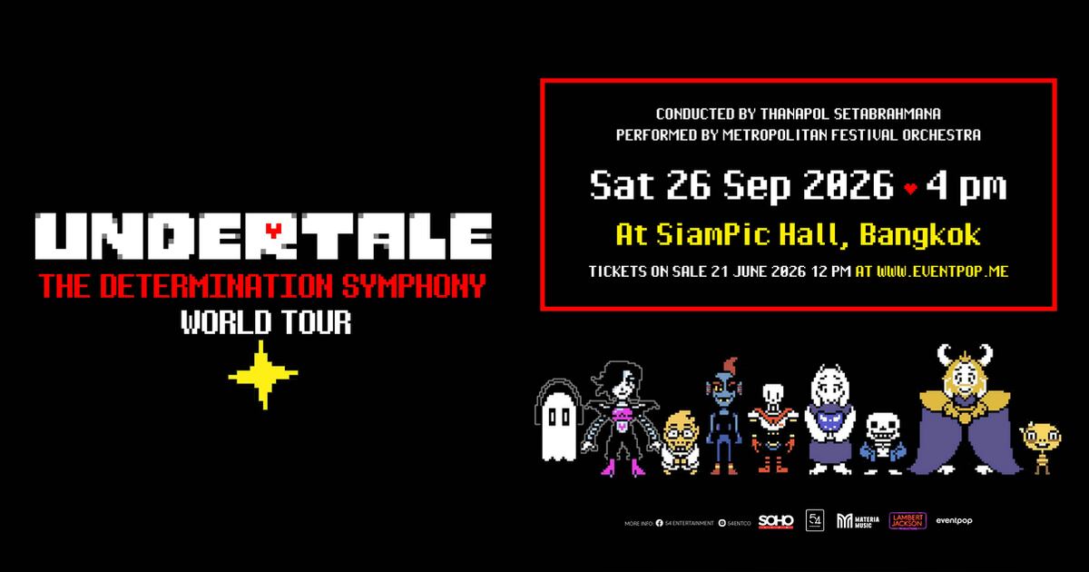 UNDERTALE The Determination Symphony World Tour