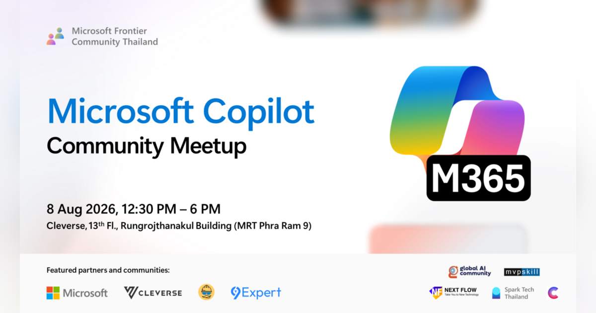 Microsoft Copilot Community Meetup