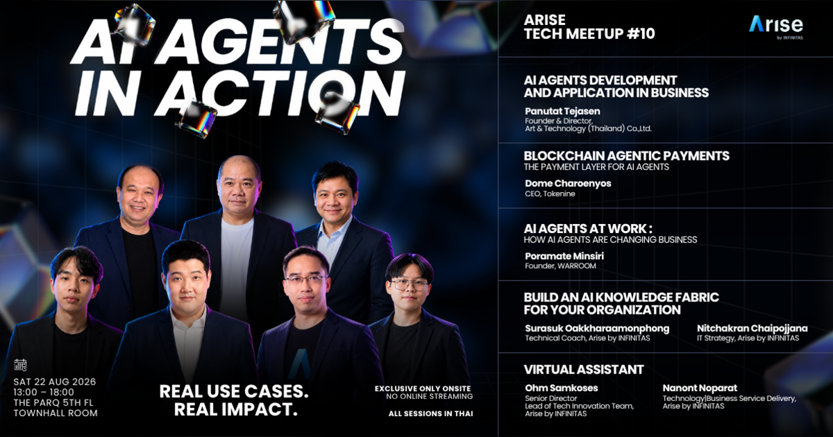 Arise Tech Meetup #10: AI Agents in Action