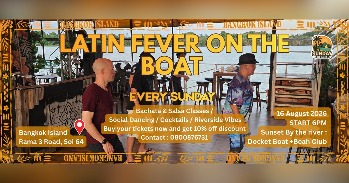 LATIN FEVER ON THE BOAT