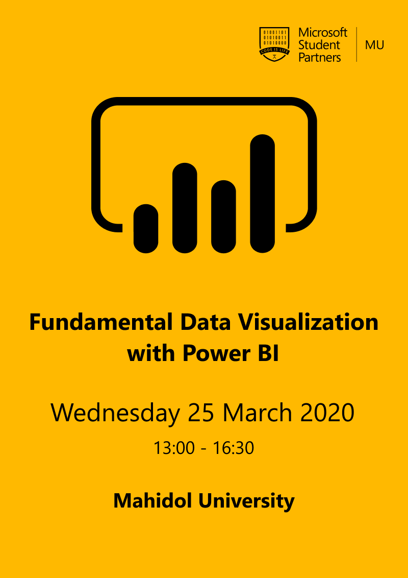 [Postpone]Fundamental Data Visualization with Power BI Workshop by ...