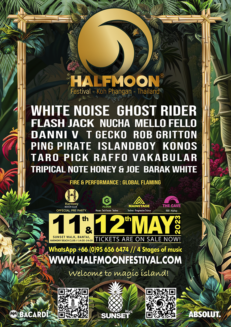 Halfmoon Festival Weekend 1 / 11th 12th May 2023 Eventpop Eventpop