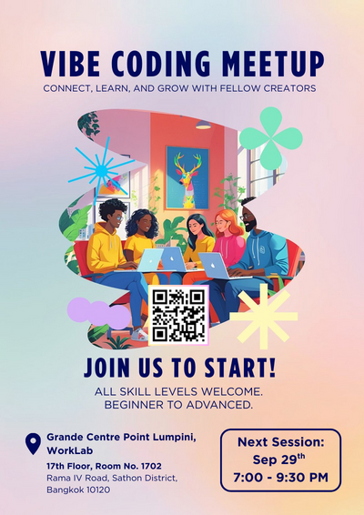 Vibe Coding BKK: A Building Session with AI | Eventpop