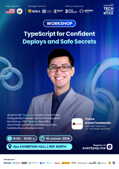 TypeScript for Confident Deploys and Safe Secrets | Eventpop