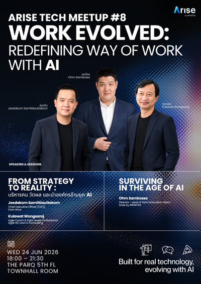 Arise Tech Meetup #8 - Work Evolved: Redefining Way of Work with AI ...