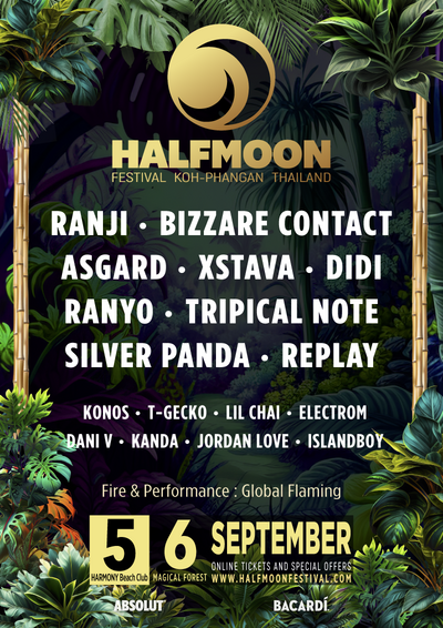 Halfmoon Festival : 5th & 6th September